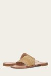 Frye Ava Woodstock Slide - Banana