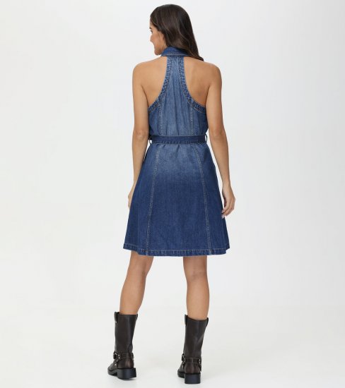 Frye Racerback Denim Dress - Racerback Denim Dress - Click Image to Close