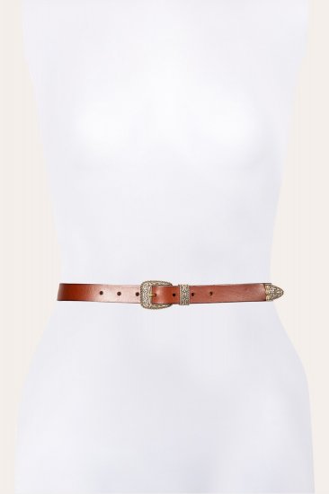 Frye 25MM Logo Western Belt - 25MM Logo Western Belt - Click Image to Close