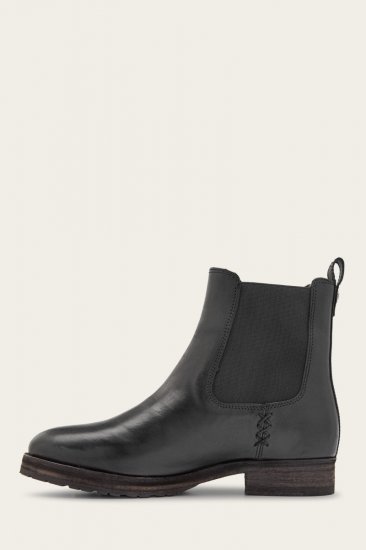 Frye Melissa Double Sole Chelsea - Black - Click Image to Close