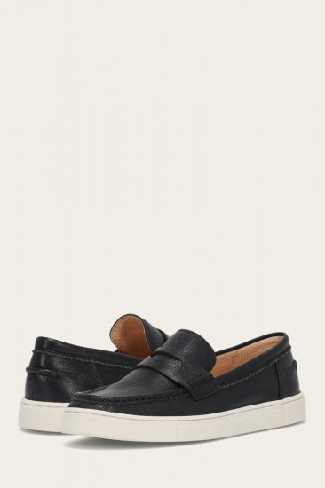 Frye Ivy Loafer - Black - Click Image to Close