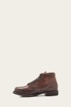 Frye Prison Boot - Dark-brown