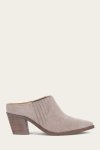 Frye Sara Western Mule - Taupe