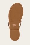 Frye Ava Fringe Sandal - Gold-mirror