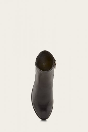 Frye Carson Piping Bootie - Black - Click Image to Close