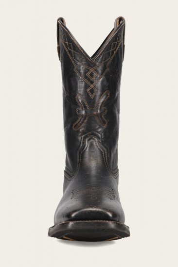Frye Hauser Logo Stitch - Black - Click Image to Close