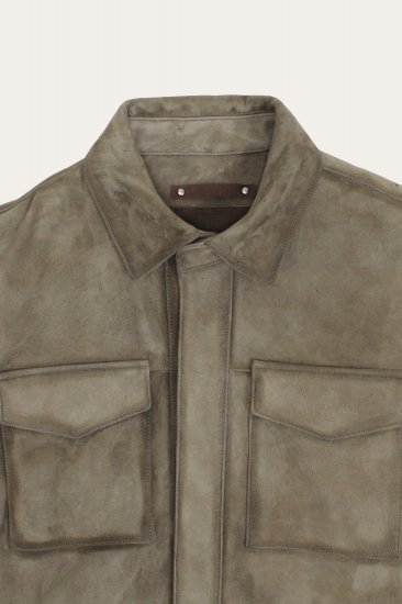 Frye Classic Suede Shacket - Classic Suede Shacket - Click Image to Close