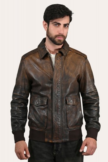 Frye Classic Bomber Jacket - Frye Classic Bomber Jacket - Click Image to Close