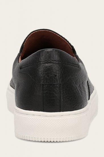 Frye Astor Gore Slip On - Black - Click Image to Close