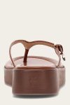 Frye Maya Buckle Thong Sandal - Cinnamon