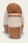 Frye Pipa Crochet Platform Sandal - Ivory