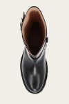 Frye Olivia Moto Mid - Black