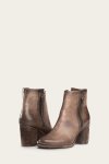 Frye Addie Double Zip - Stone