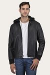 Frye Modern Racer Jacket With Hood - Modern Racer Jacket With Hood