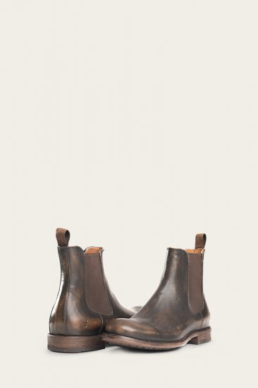 Frye Tyler Chelsea - Dark-brown - Click Image to Close