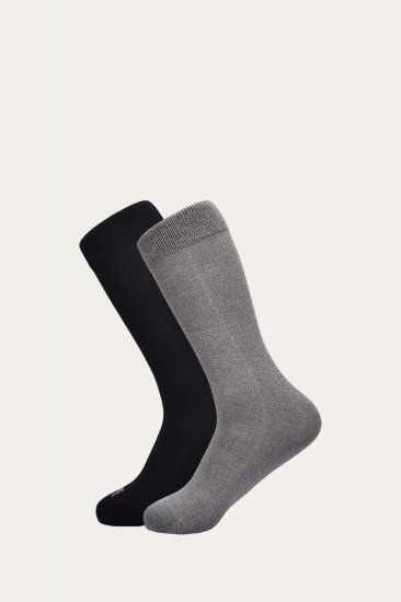 Frye Bamboo Boot Sock 2 Pack - Ash - Bamboo Boot Sock 2 Pack - Ash - Click Image to Close