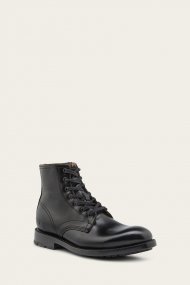 Frye Bowery Lace Up - Jet-black