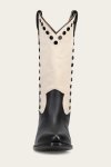 Frye Billy Pull On Stud - Black-ivory