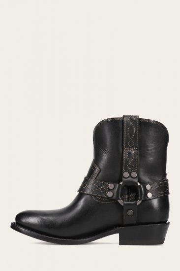 Frye Billy Short Harness - Black - Click Image to Close