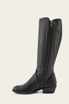 Frye Carson Piping Tall - Black