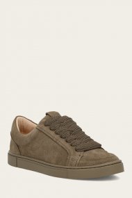 Frye Ivy Court Low Lace Sneaker - Moss