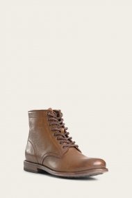 Frye Tyler Lace Up - Cognac