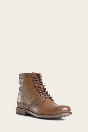 Frye Tyler Lace Up - Cognac
