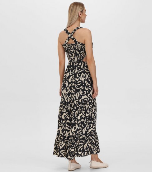 Frye Smocked Cut Out Maxi Dress - Smocked Cut Out Maxi Dress - Click Image to Close