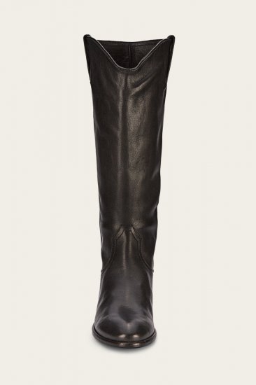 Frye Carson Pull On Wide Calf - Black - Click Image to Close