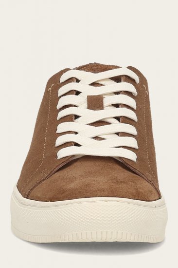 Frye Astor Unlined Sneaker - Almond - Click Image to Close