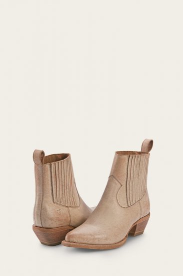 Frye Sacha Chelsea - White - Click Image to Close