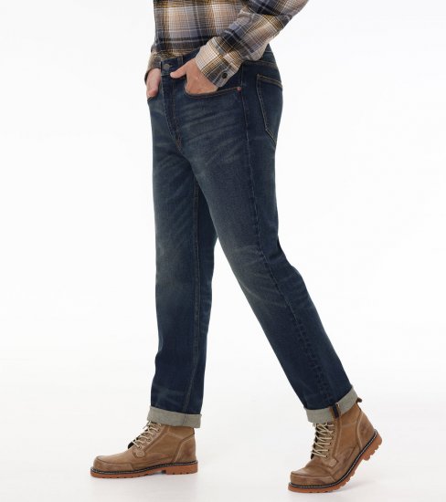 Frye Straight Slim Jeans In Austin Wash - Straight Slim Jeans In Austin Wash - Click Image to Close