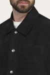 Frye Authentic Soft Goat Suede Leather Shacket - Authentic Soft Goat Suede Leather Shacket