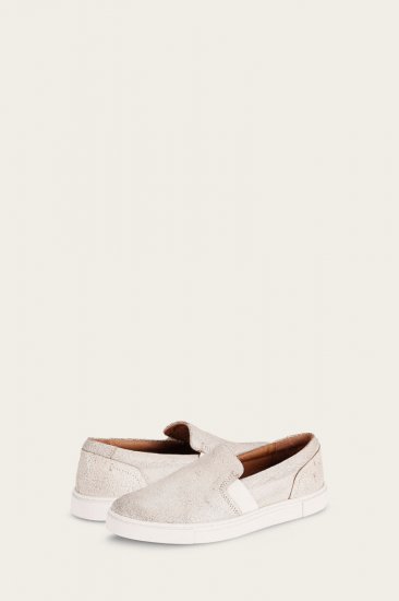 Frye Ivy Slip On - Cream - Click Image to Close