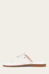 Frye Taylor Logo Sandal - White