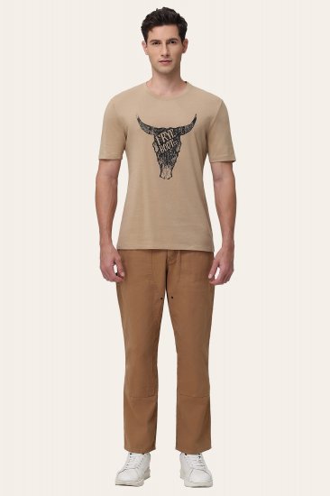 Frye Classic-Fit Crewneck Graphic Tee - Classic-Fit Crewneck Graphic Tee - Click Image to Close
