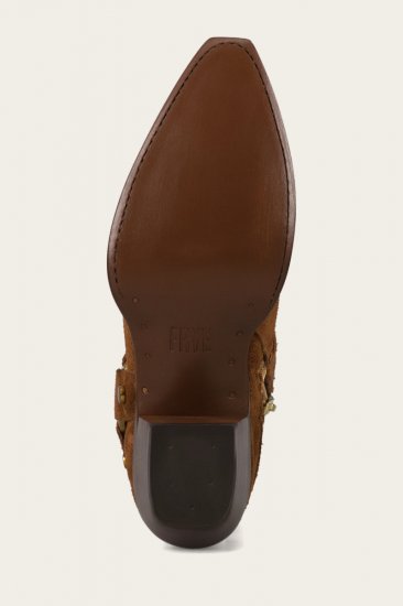 Frye Sacha Multi Strap Bootie - Bark - Click Image to Close