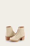 Frye Sabrina 6G Lace Up - Ivory