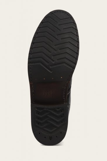 Frye Hudson Workboot Plain Toe - Black - Click Image to Close