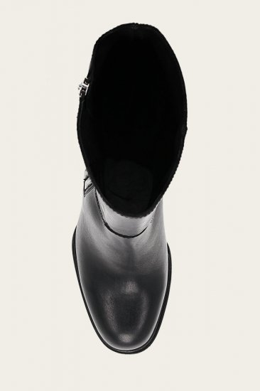 Frye Alex Heavy Zip - Black - Click Image to Close