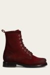 Frye Veronica Combat - Wine