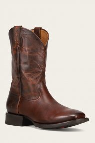 Frye Hauser Logo Stitch - Tobacco