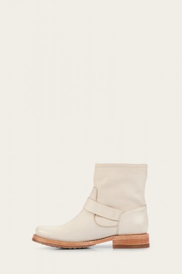 Frye Veronica Bootie - Cream - Click Image to Close