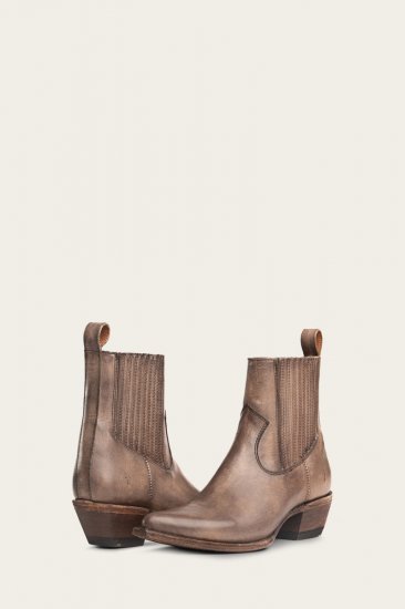 Frye Sacha Chelsea - Stone - Click Image to Close