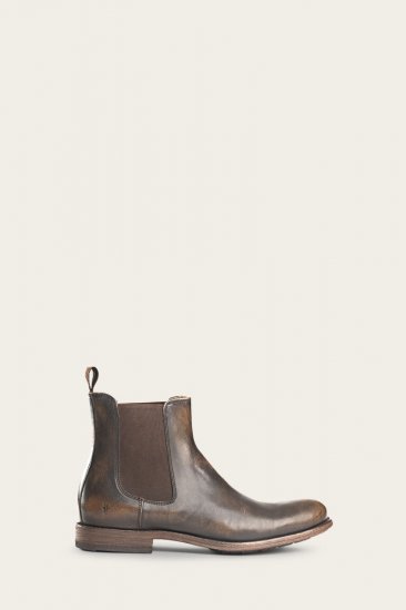 Frye Tyler Chelsea - Dark-brown - Click Image to Close