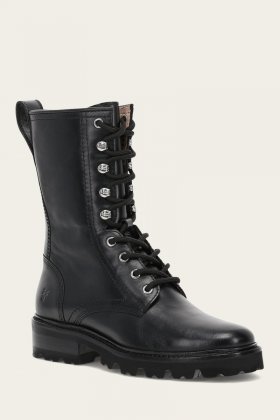 Frye Olivia Combat - Black