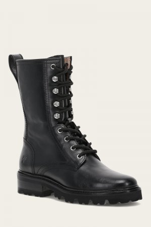 Frye Olivia Combat - Black