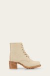 Frye Sabrina 6G Lace Up - Ivory