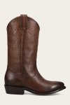 Frye Billy Pull On Deco Stitch - Bourbon