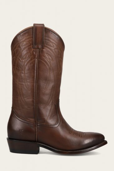 Frye Billy Pull On Deco Stitch - Bourbon - Click Image to Close